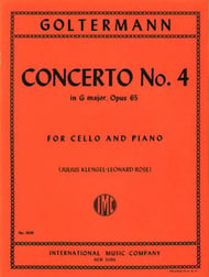 CONCERTO #4 IN G MAJOR OP 65 CELLO SOLO cover